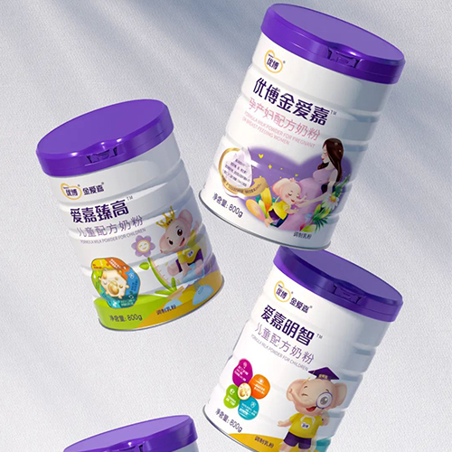 西林設(shè)計(jì)X優(yōu)博金愛嘉奶粉包裝設(shè)計(jì)|IP形象升級設(shè)計(jì)