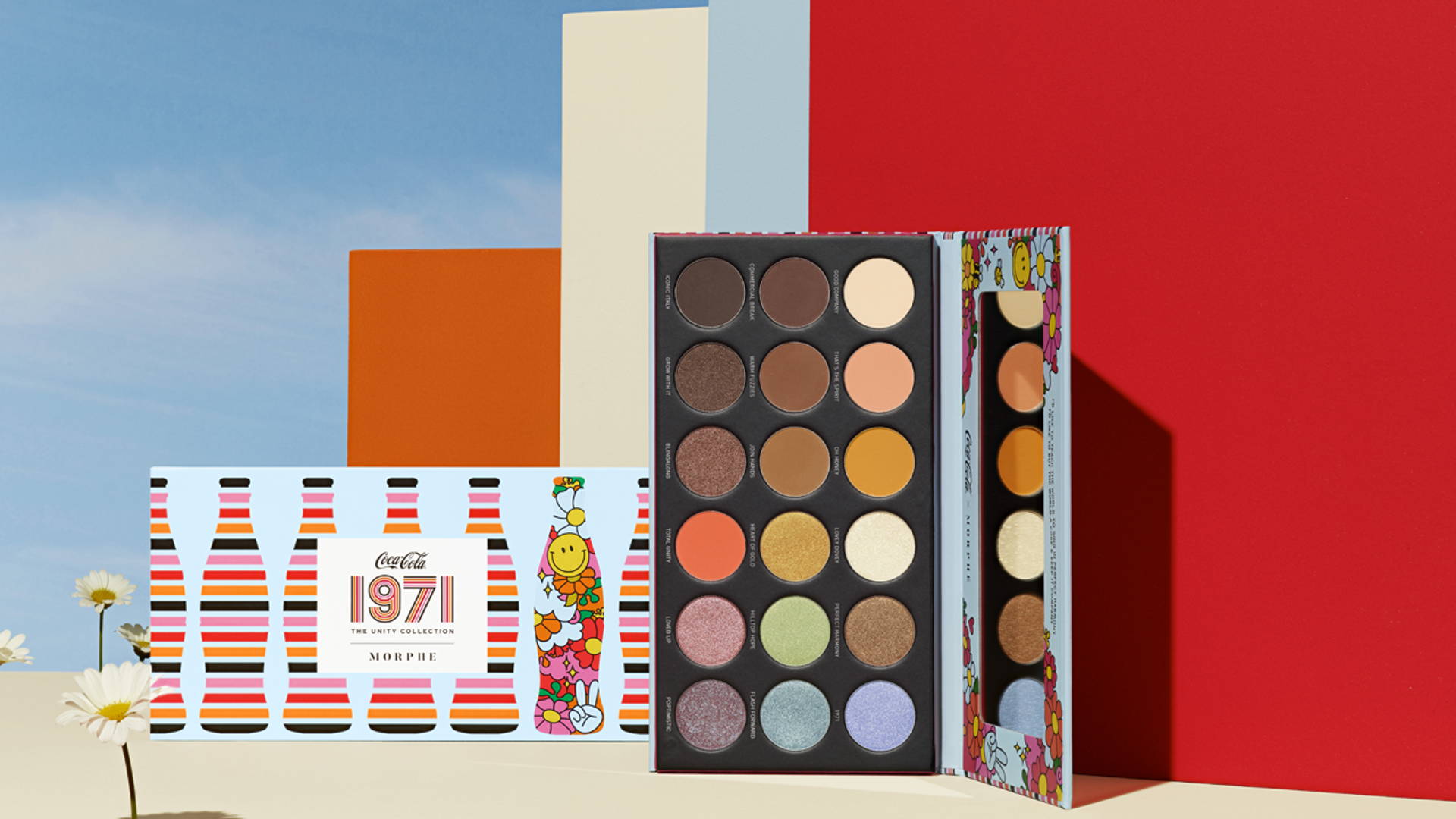 可口可樂的1971年標(biāo)志性廣告激發(fā)了Morphe化妝合作的靈感