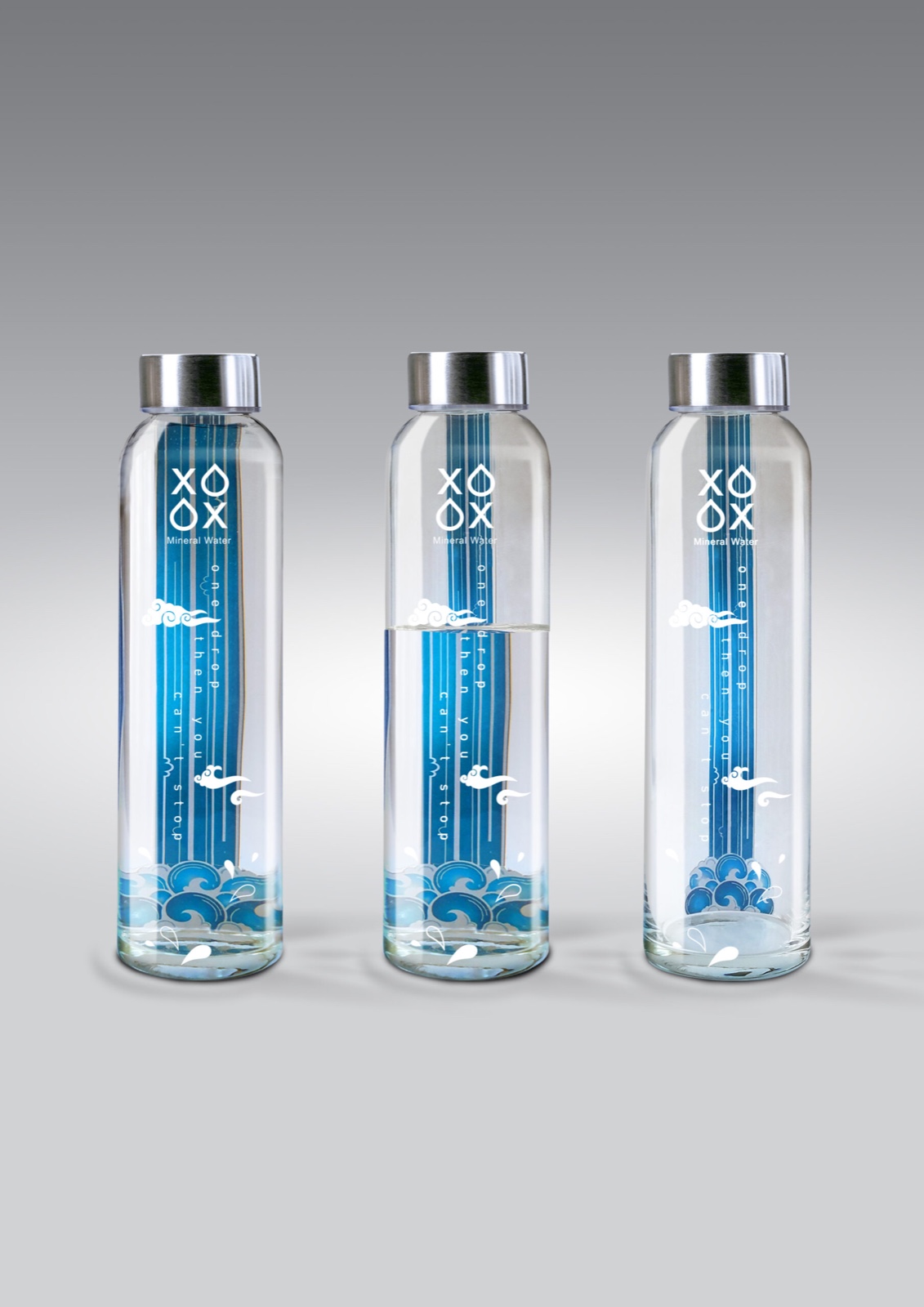國(guó)際包裝設(shè)計(jì)分享：XO mineral 水包裝設(shè)計(jì)欣賞