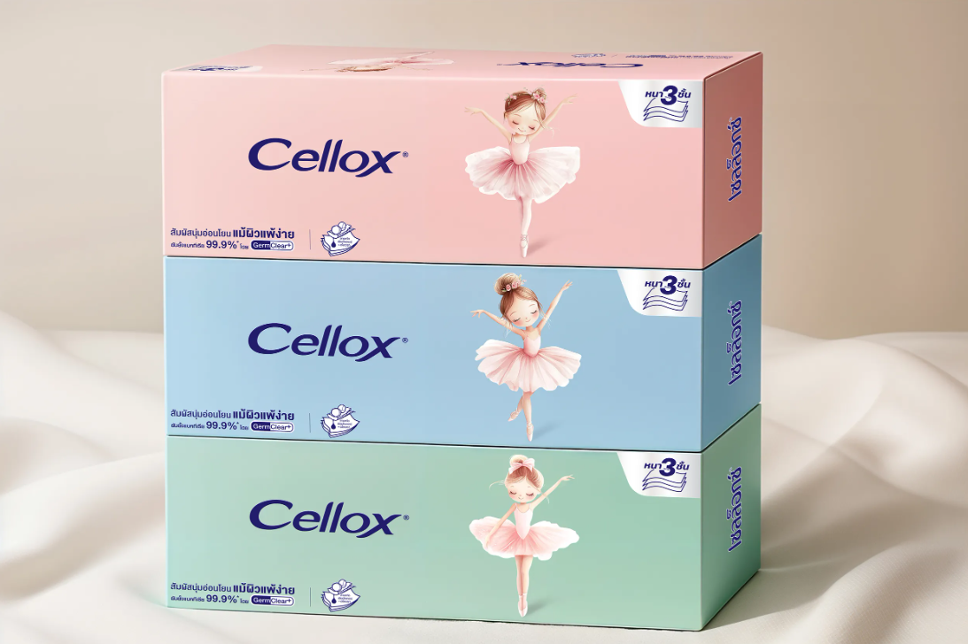 cellox紙巾包裝設(shè)計欣賞