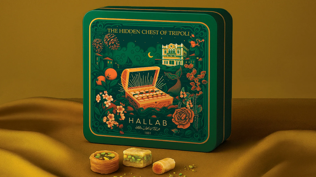 黎巴嫩百年甜品品牌包裝設(shè)計：文化與創(chuàng)意的交融