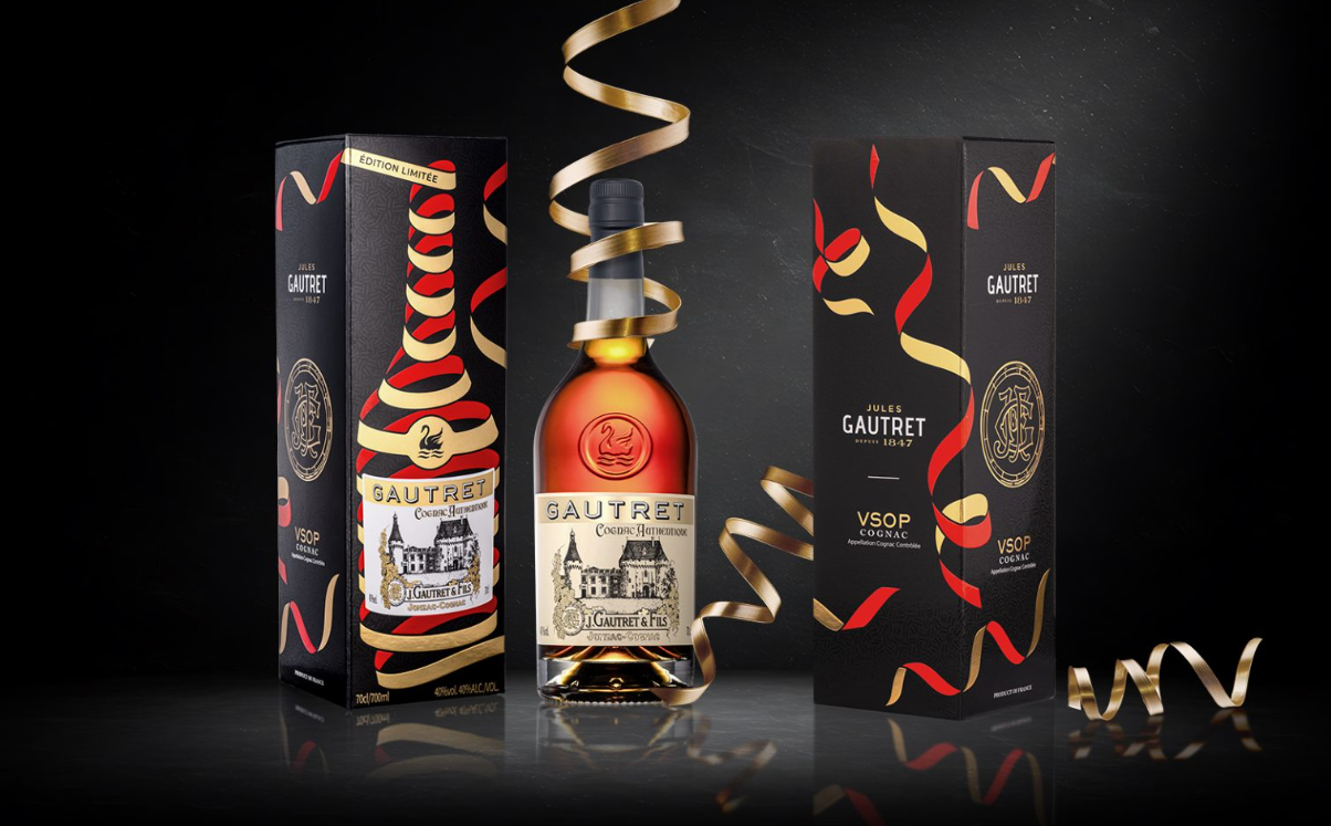 傳統(tǒng)與現(xiàn)代的優(yōu)雅對話：Jules Gautret VSOP 2025限量版酒包裝設(shè)計(jì)解析