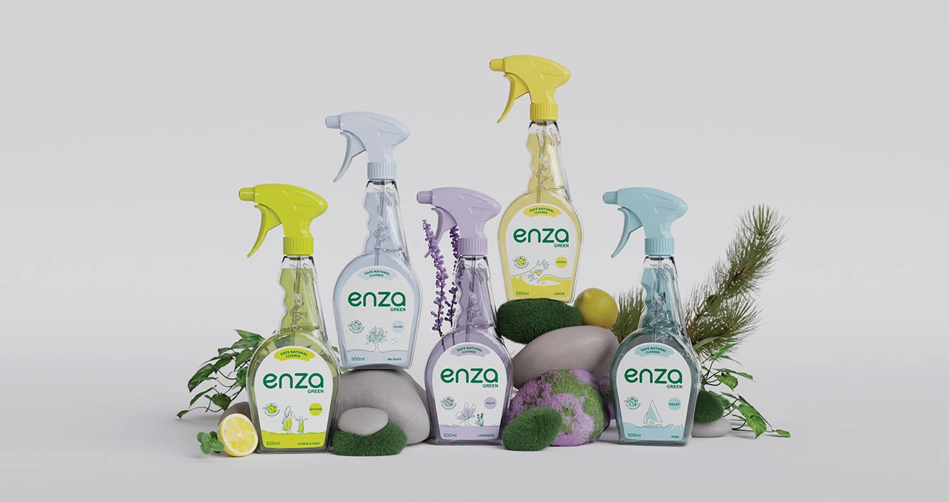 清潔液系列包裝設(shè)計(jì)欣賞